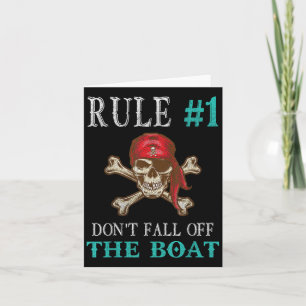Carte Drôle Citation Pirate Tampa Gasparilla Crossbones