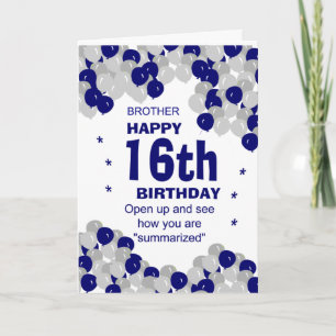 Carte drôle de frère