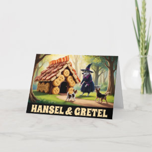 Carte Drôle de Hansel et Gretel Chien