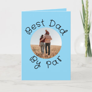 Carte Drôle de papa de golf Anniversaire Meilleur papa p