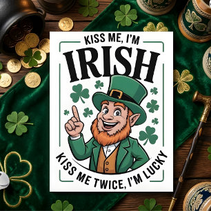 Carte drôle de St Patrick pour lui