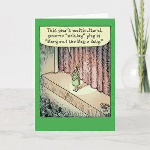 Carte drôle de vacances de vacances heureuses