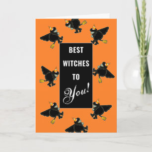 Carte drôle d'Halloween
