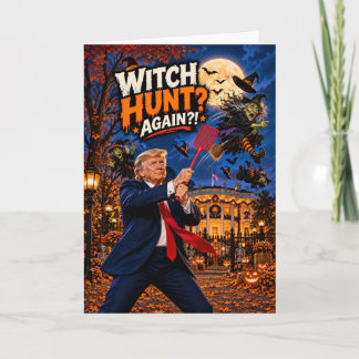 Carte drôle d'Halloween Trump | Halloween patrioti