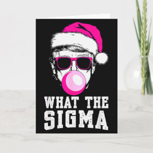 Carte Drôle Équipe Trump What The Sigma Femme Électeur T