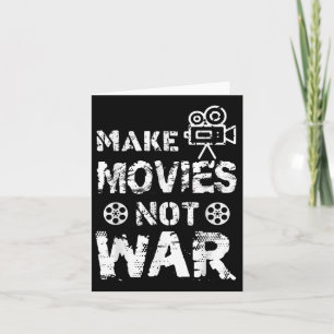 Carte Drôle Film réalisateur Citation Faire des films