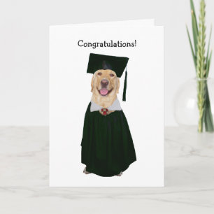 Carte Drôle Graduation en laboratoire