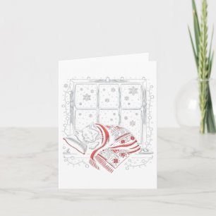 Carte Drôle Joyeux Noël Cadeaux Chat Pour Maman Chat Fem
