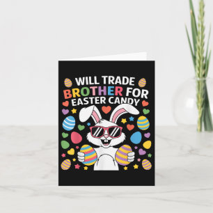 Carte Drôle Lapin De Pâques Fera Le Commerce De Frère Po