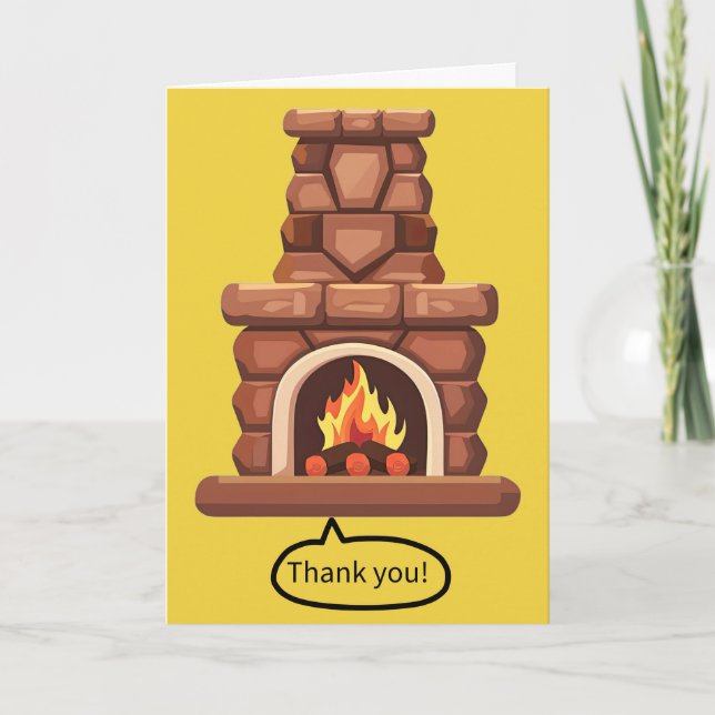 Carte Drôle Merci De Pun Du Fond De Mon Coeur (Devant)