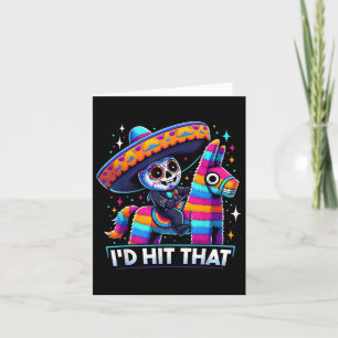 Carte Drôle Pinatas Du Parti Mexicain J'Ai Touché Ce Cin