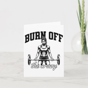 Carte Drôle Poids Bodybuilding Power Lifting Say