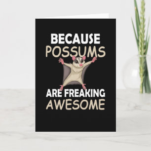 Carte Drôle Possum Cadeaux Opossum Lover Possum Whispere