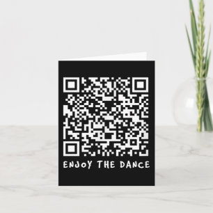 Carte Drôle Qr Trump Danser Code interactif _1