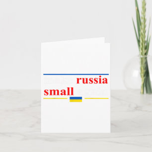 Carte Drôle Rétro Faire La Russie Petite Encore