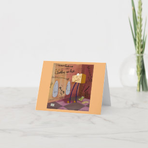 Carte Drôle Rick London Fromage Salle de bain Comic