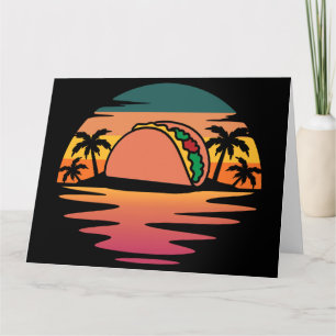 Carte Drôle Taco Summer Vacation Island : Cinco De Mayo