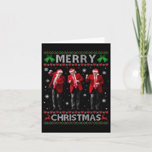 Carte Drôle Trump Danse Joyeux Noël Vilain Noël