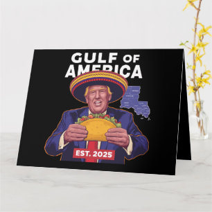Carte Drôle Trump Golfe Des États-Unis Amérique 2025 Tru
