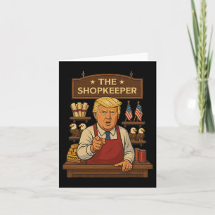 Carte Drôle Trump Le Commerçant