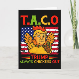 Carte Drôle Trump Taco Trump Toujours Se Défile _26