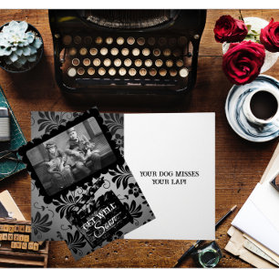 Carte Drôle Votre Chien Manque Votre Lap Se Bien