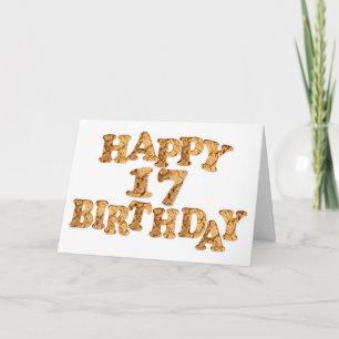 Carte du 17e anniversaire pour un amoureux des coo