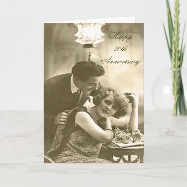 Carte du 20e anniversaire (Devant)