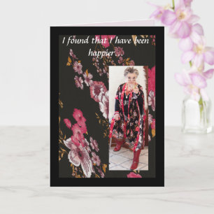 Carte Du café à l'orange Juice drôle