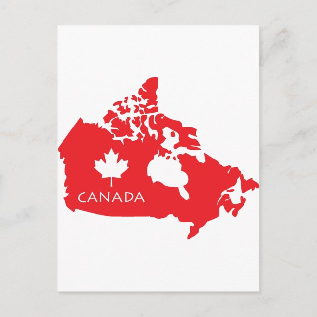 Carte Du Canada (Devant)