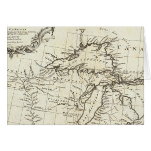 Carte du Canada montrant les villages amérindiens