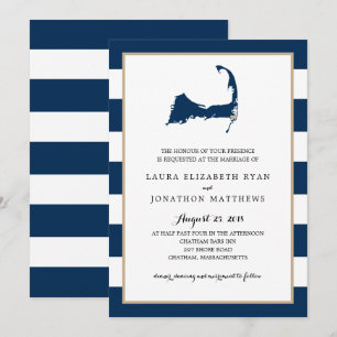Carte du Cap Chatham avec coeur   MARIAGE
