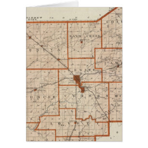 Carte du comté de Jennings