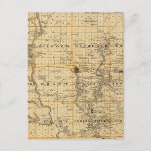 Carte du comté de Story, État de l'Iowa