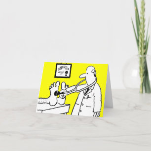 Carte du docteur avec stéthoscope