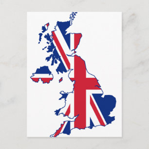 Carte du drapeau britannique