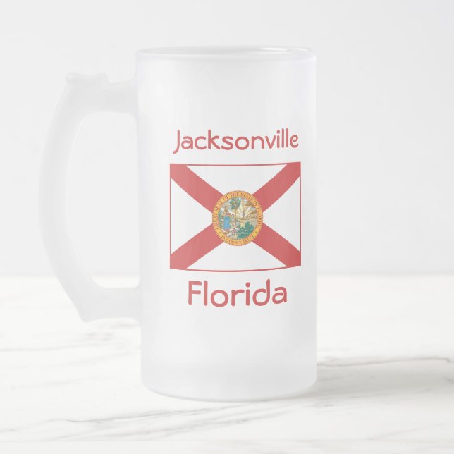 Carte du drapeau de Floride City Mug (Gauche)