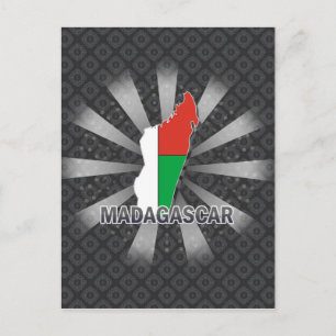 Carte du drapeau de Madagascar 2.0