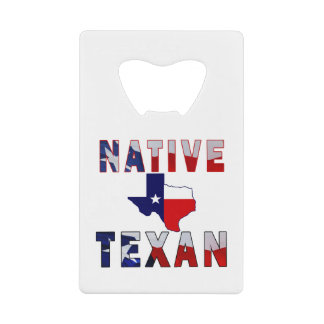 Carte du drapeau texan natif