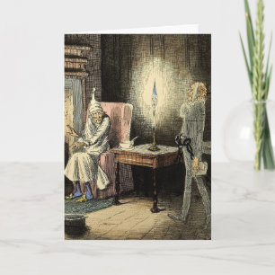 Carte du fantôme d'un Marley de chant de Noël