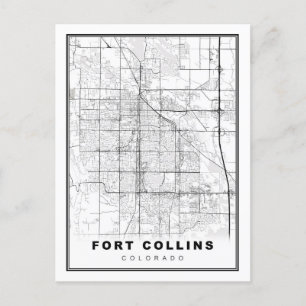 Carte du Fort Collins