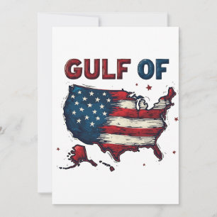 Carte du golfe d'Amérique USA Trump USA Golfe du M