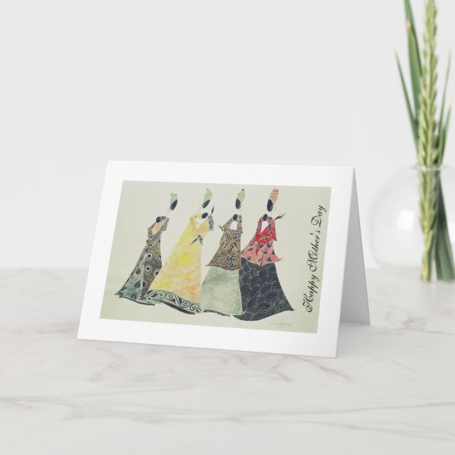 Carte du jour de mère (Devant)