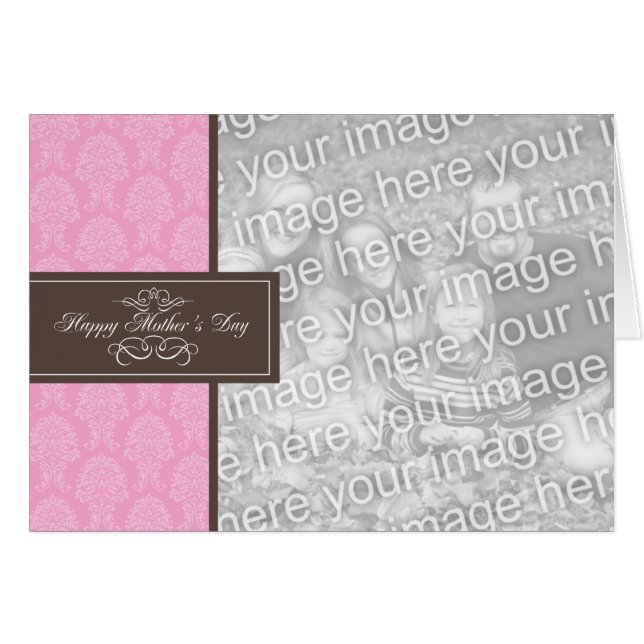 Carte du jour de mère (Devant horizontal)