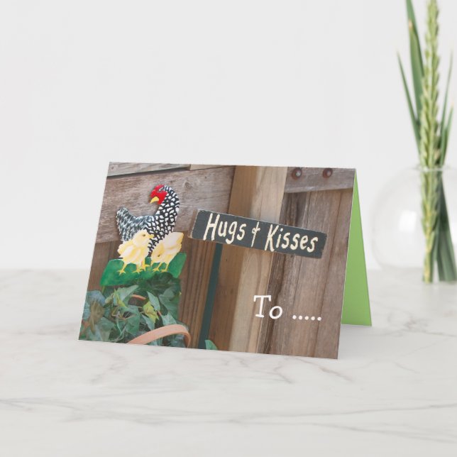 Carte du jour de mère "à mon épouse" (Devant)