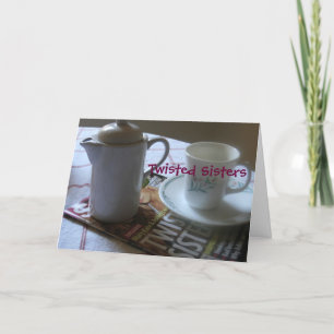 Carte du jour de mère pour votre soeur