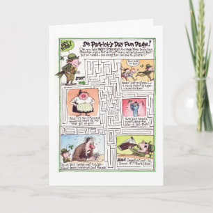 Carte du jour de Saint Patrick