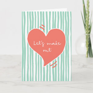 Carte du jour de Valentines, sortons la carte