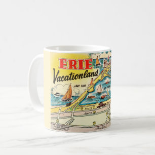 Carte du lac Érié Mug