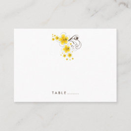Carte du lieu de mariage pour Hibiscus Beach Tropi